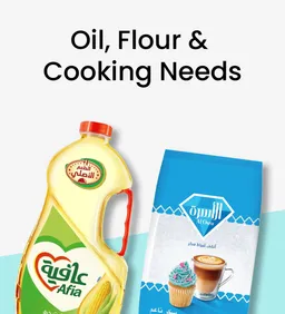 Oil, Flour, And Cooking needs