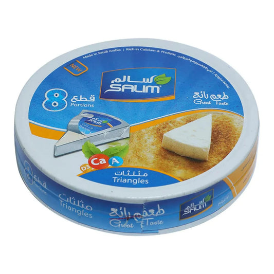 Salim 8 Portions Triangles Cheese Pack - 120g