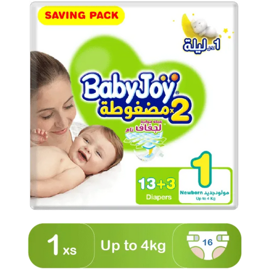 Baby Joy size 1, 4kg 16 Diapers