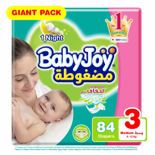 Baby Joy size 3, 6-12kg 84 Diapers