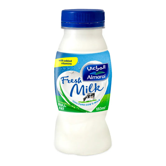 Almarai  milk full fat 180ml