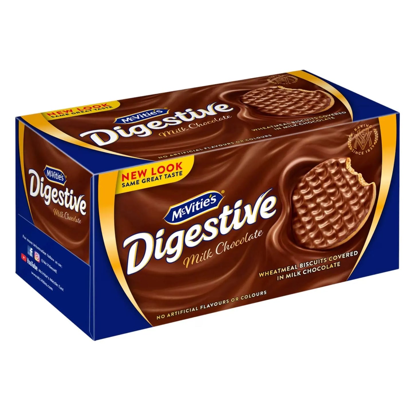 Digestive milk chocolate biscuits 200g