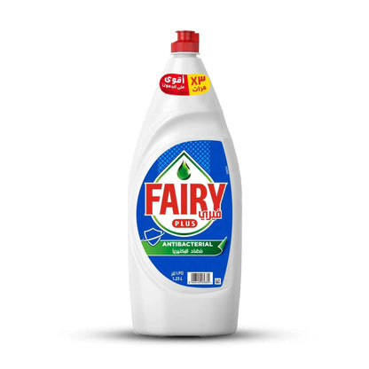 Fairy Plus Lemon Dishwashing Liquid Soap With Alternative Power To Bleach 🍋