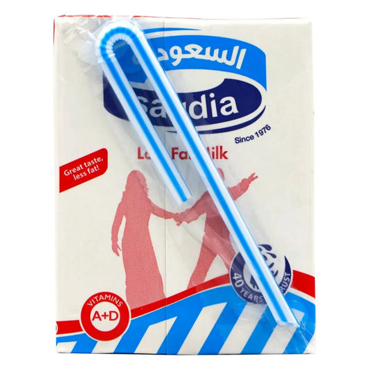 Saudia Low Fat Milk, 200 ml