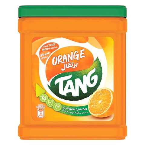 Tang Orange Flavoured Powder Drink 2kg Tub, Makes 16L