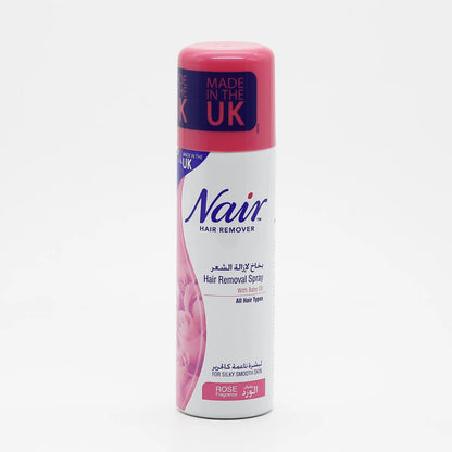 Nair hair removal spray rose fragrance 200 ml