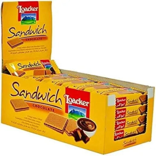 Loacker  sandwich chocolate 25×625g