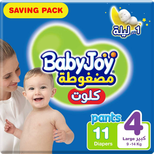 Baby Joy size 4, 10-18kg 11 Diapers