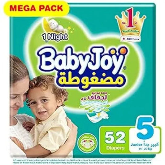 Baby Joy size 5 Junior, 14-23kg 52 Diapers