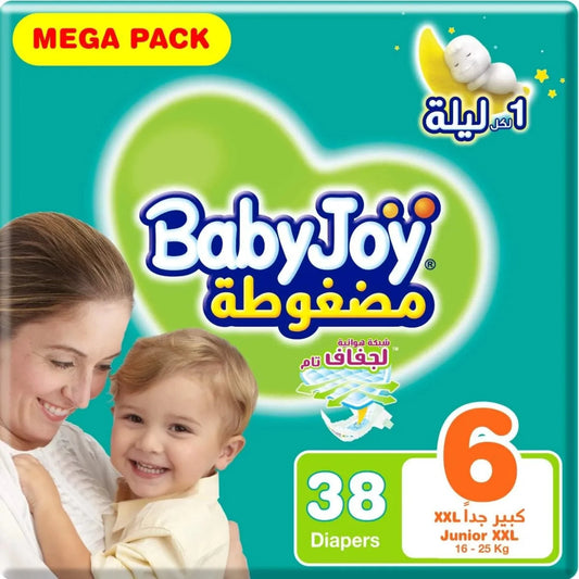 Baby Joy size 6 Junior XXL, 16-25kg 38 Diapers