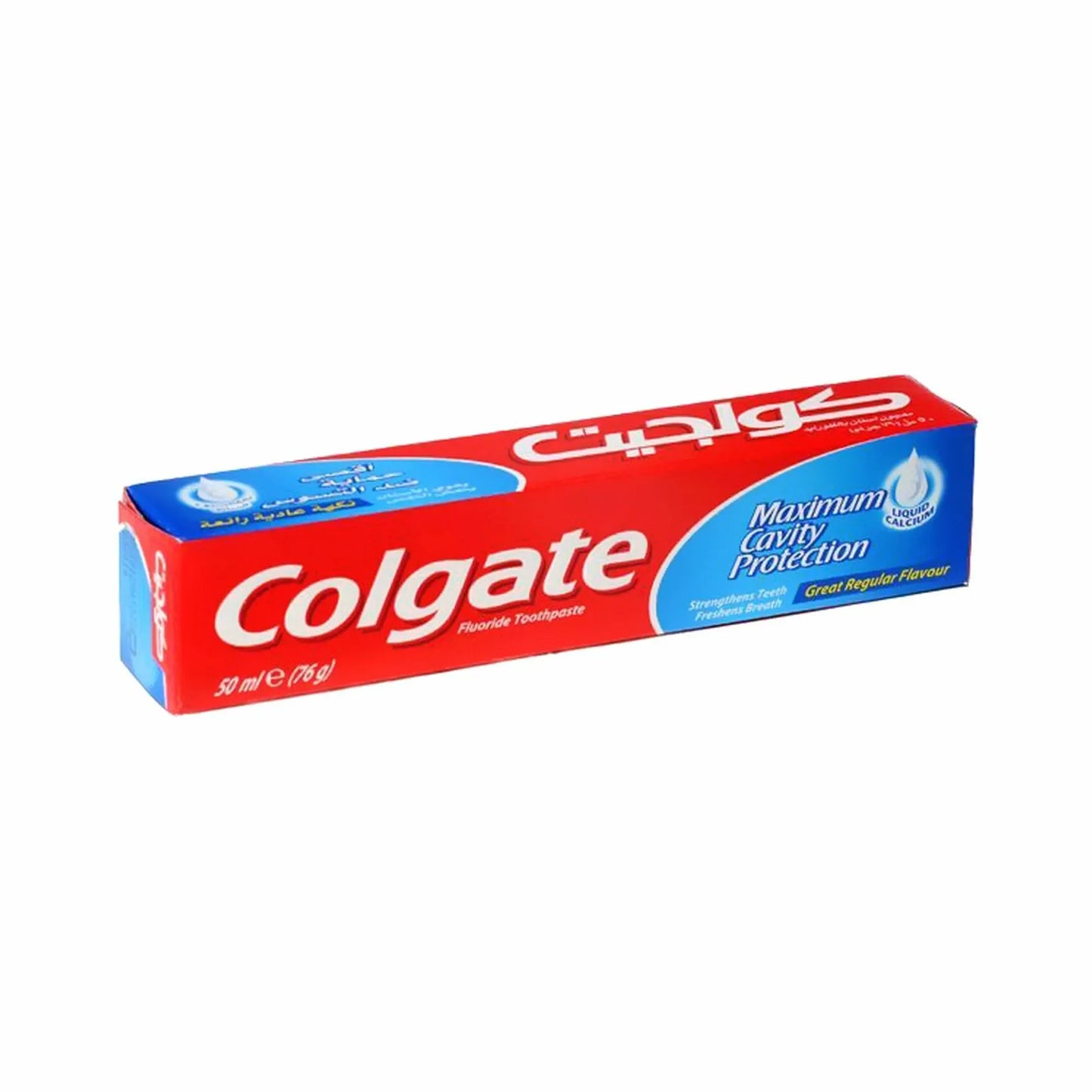 Colgate fluoride toothpaste regular