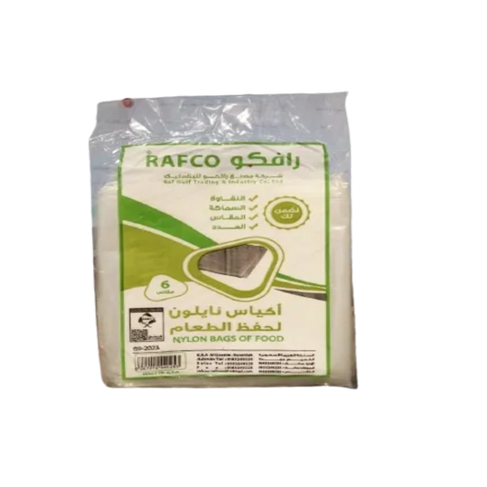 Rafco nylon bags of food