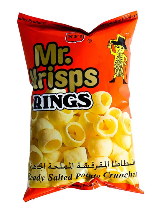 Mr.Krisps Salted Potato Rings, 80g